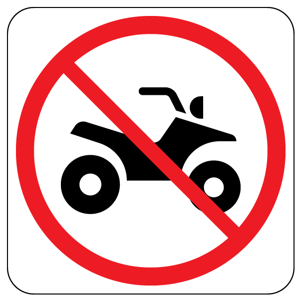 ATV NO | Trail Marker