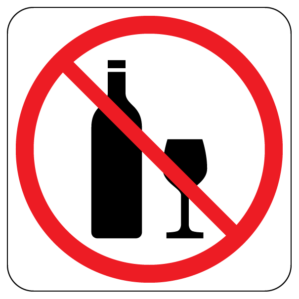 Alcohol NO | Trail Marker