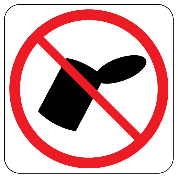 Littering (Can) NO | Trail Marker