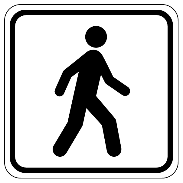 Pedestrian Use | Trail Marker