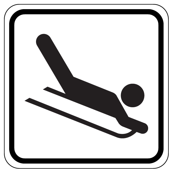 Sledding | Trail Marker