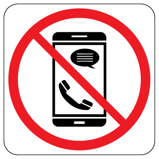 Cell Phones (1) NO | Trail Marker