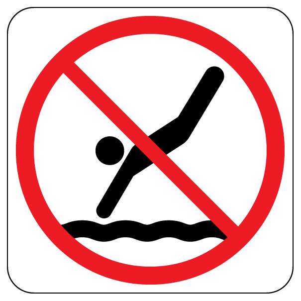 Diving NO | Trail Marker