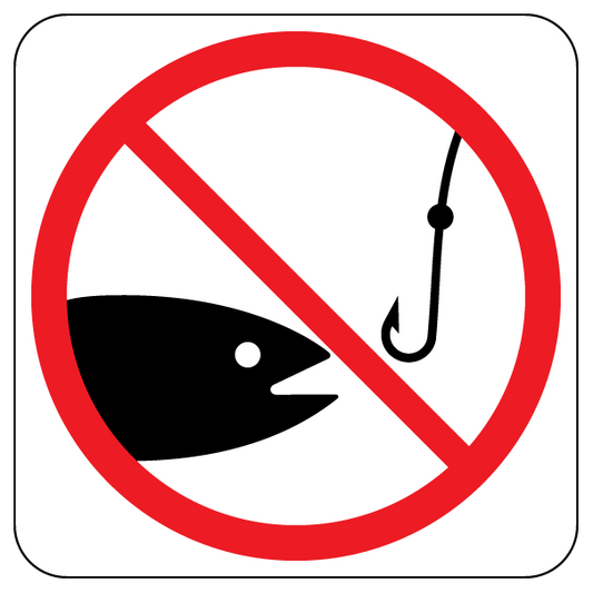 Fishing NO | Trail Marker