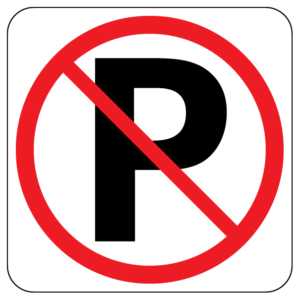 Parking NO | Trail Marker